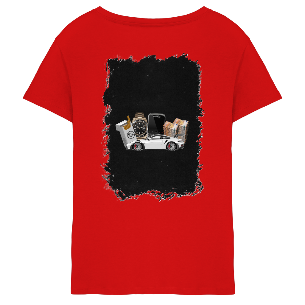 Fast Money - Ladies V-Neck Shirt