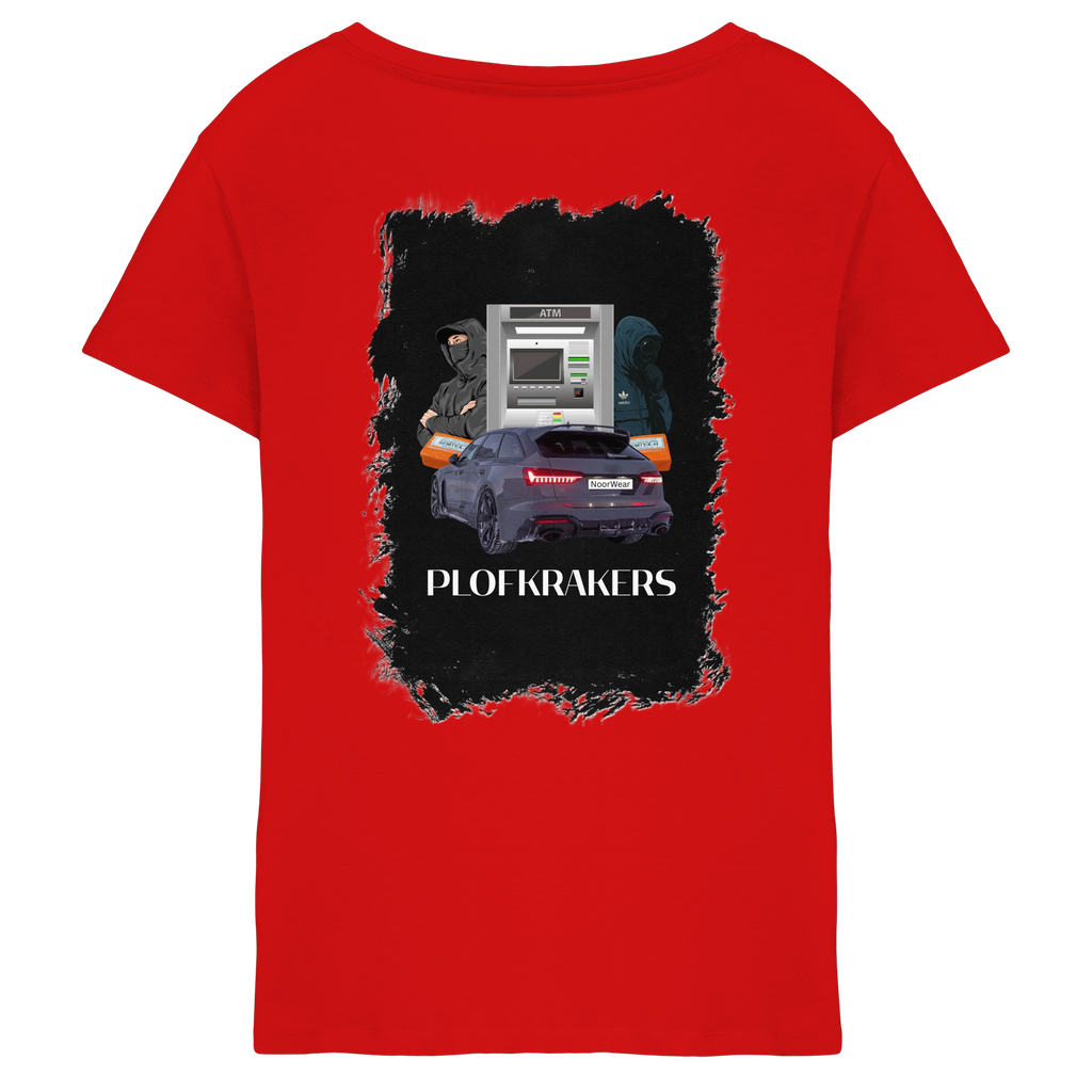 PLOFKRAKERS - Ladies V-Neck Shirt