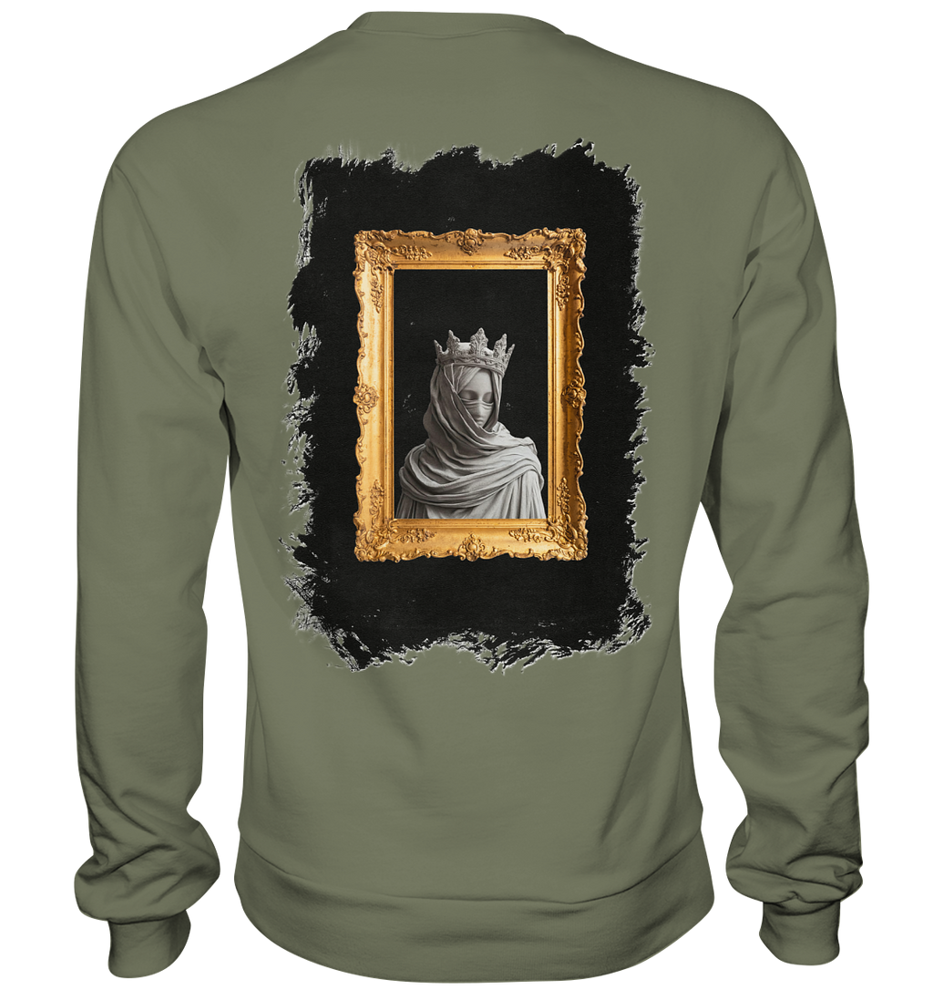 the women in the painting - Premium Sweatshirt