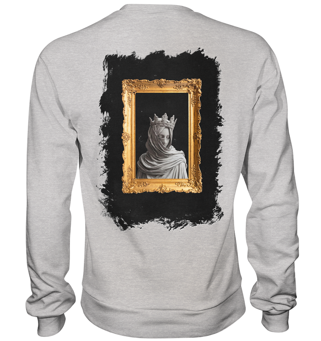 the women in the painting - Premium Sweatshirt