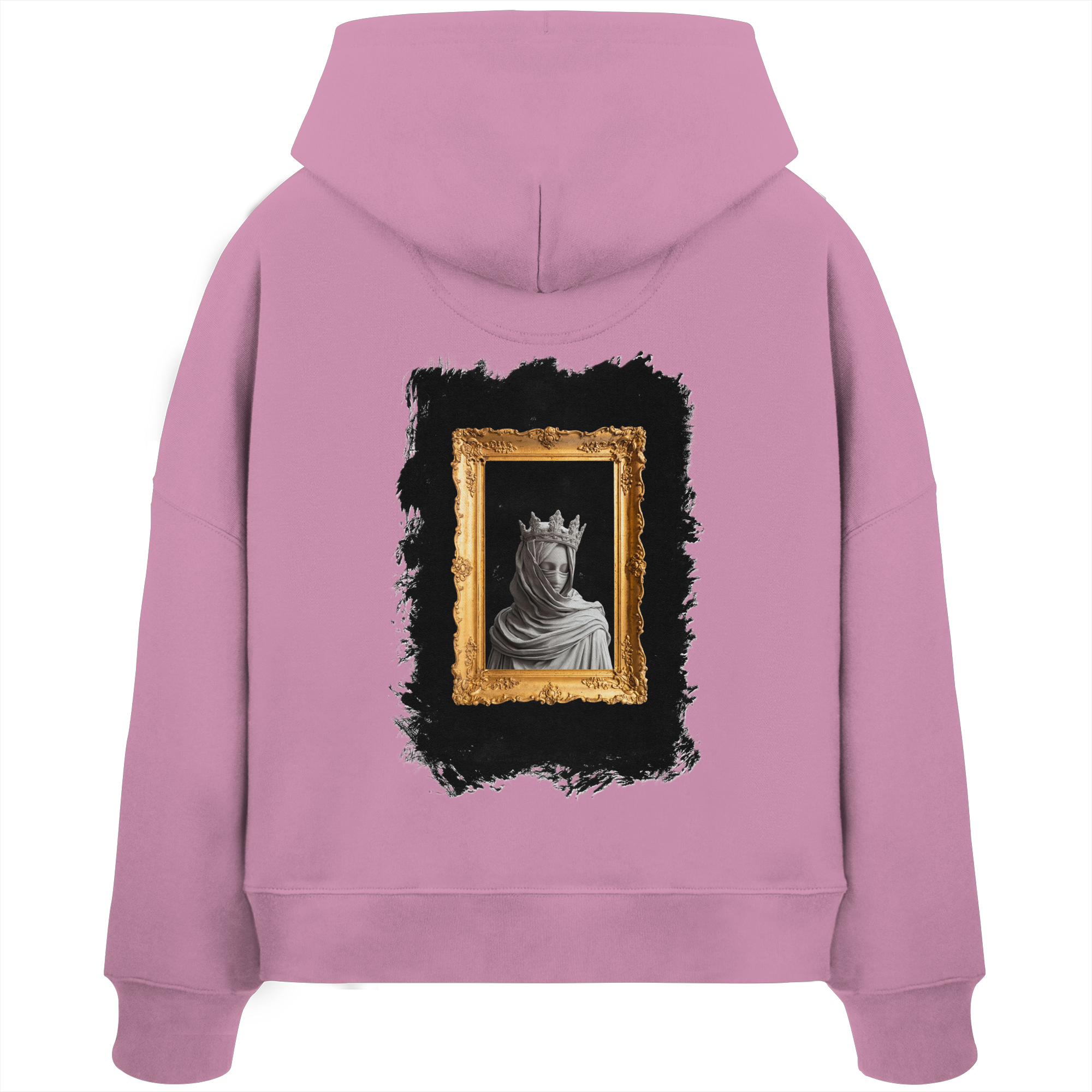 the women in the painting - Womens Organic Boxcut Hoodie