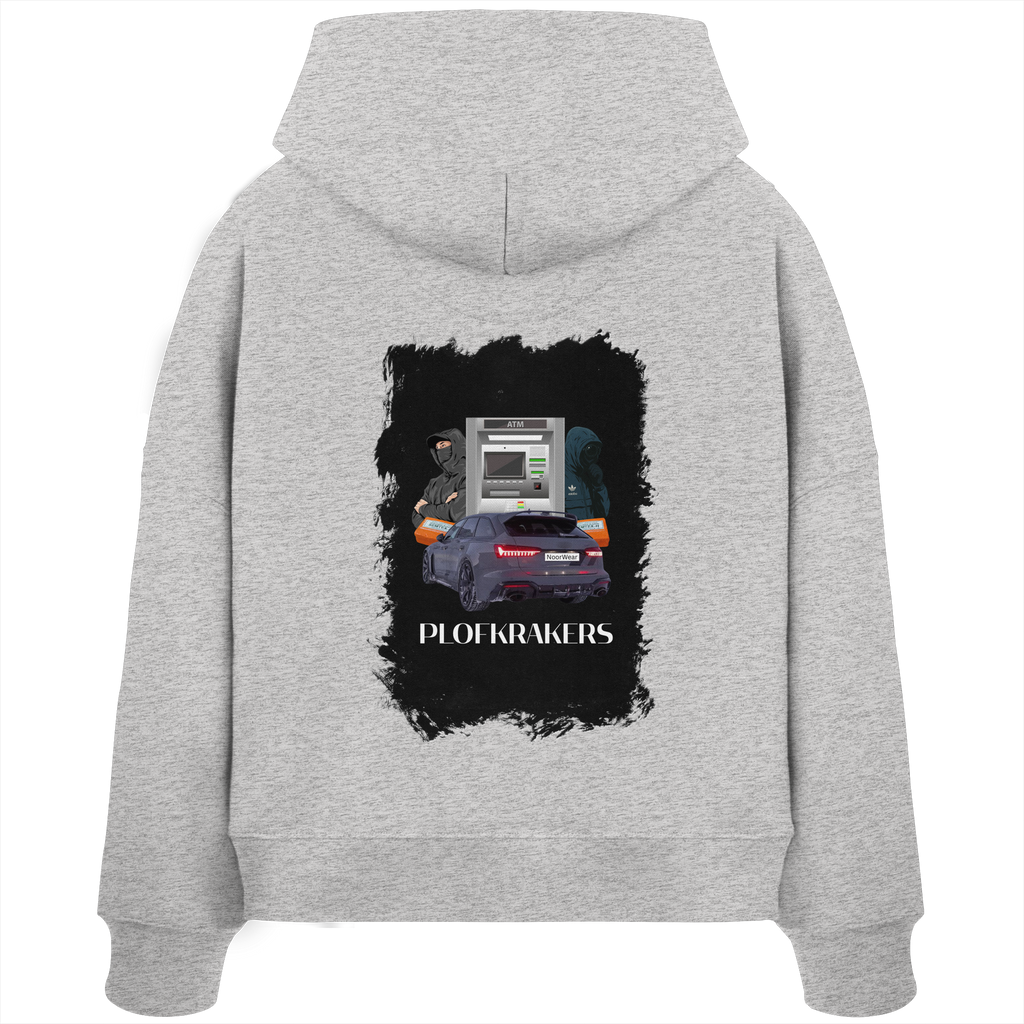 PLOFKRAKERS - Womens Organic Boxcut Hoodie