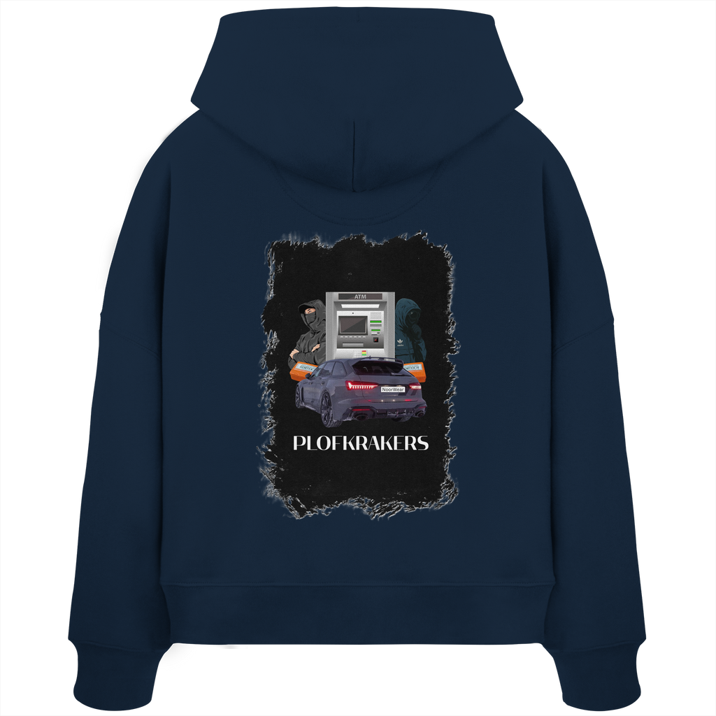 PLOFKRAKERS - Womens Organic Boxcut Hoodie
