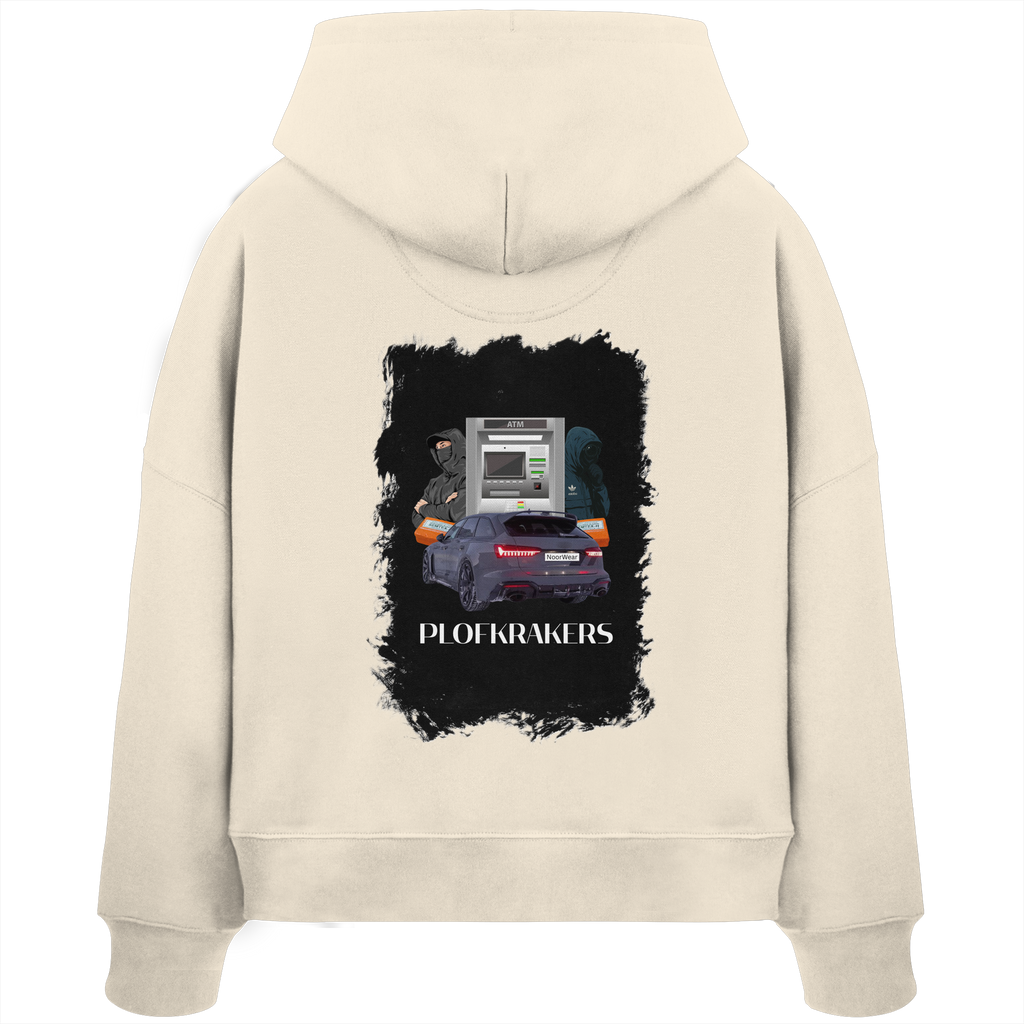 PLOFKRAKERS - Womens Organic Boxcut Hoodie