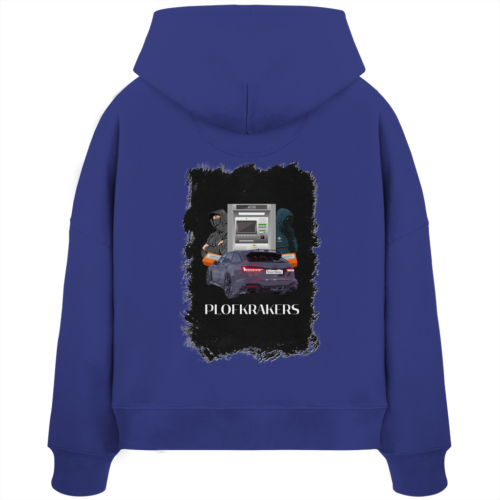 PLOFKRAKERS - Womens Organic Boxcut Hoodie