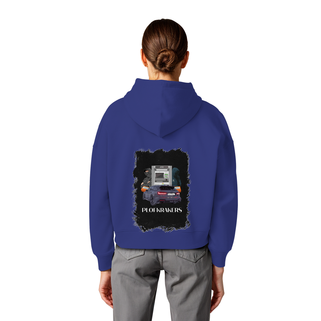 PLOFKRAKERS - Womens Organic Boxcut Hoodie