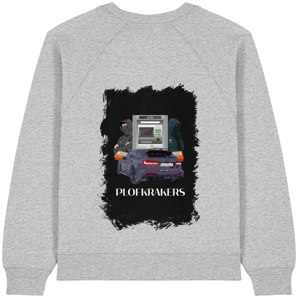 PLOFKRAKERS - Womens Organic Raglan Sweatshirt