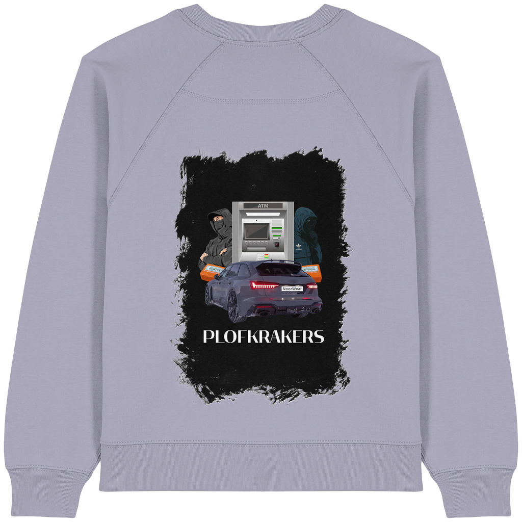 PLOFKRAKERS - Womens Organic Raglan Sweatshirt