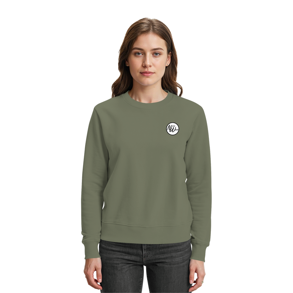 the women in the painting - Premium Sweatshirt