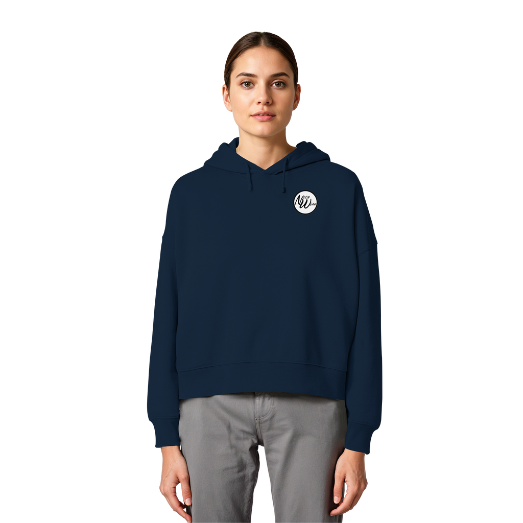 PLOFKRAKERS - Womens Organic Boxcut Hoodie