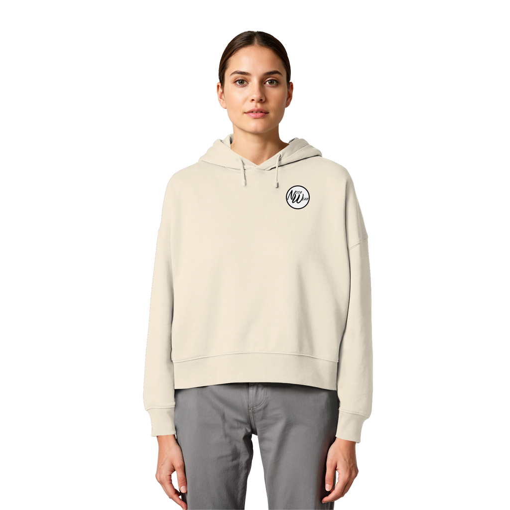 PLOFKRAKERS - Womens Organic Boxcut Hoodie