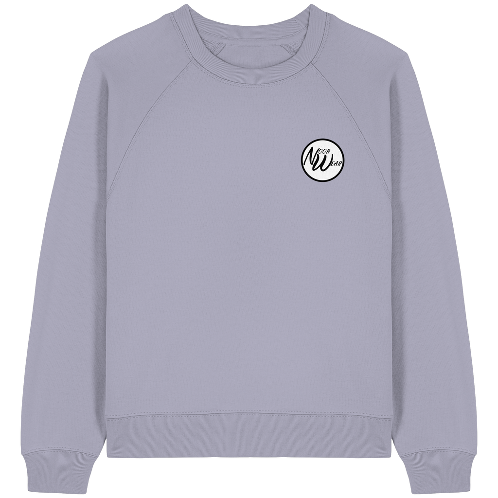 Angel with the AK - Womens Organic Raglan Sweatshirt